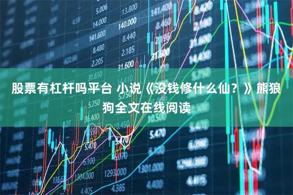 股票有杠杆吗平台 小说《没钱修什么仙?》熊狼狗全文在线阅读